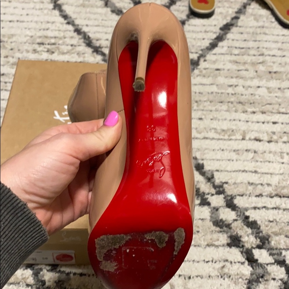 Christian Louboutin Very Prive 120 Patent - Picture 5 of 8